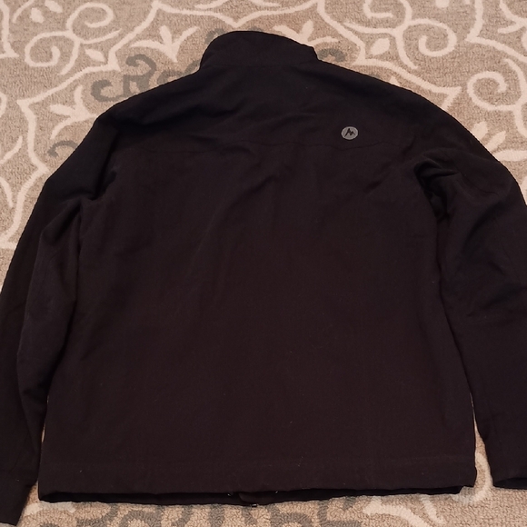 Marmot Men's Black Full-Zip Softshell Performance Jacket - Picture 4 of 4